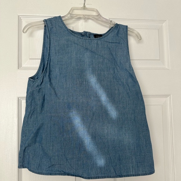 JCrew Denim Tank - Picture 1 of 5